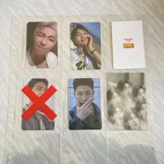 BTS RM ナムジュン 公式トレカ セット