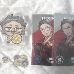 にじさんじ 舞元啓介 アクリルブロック アクリルパーツ　メタルカード