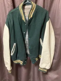 Golden Bear スタジャン XL グリーン レザーのサムネイル
