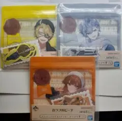 1番くじ カラフルピーチジッパーバッグ&ステッカー