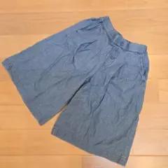 ユニクロ　KIDS
デニム ハーフパンツ 120cm
