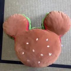 東京ディズニーリゾート ハンバーガー型クッション