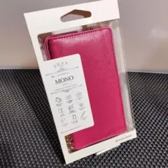 docomo MONO MO-01K 手帳型 ケース マゼンタ