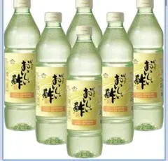 日本自然発酵 おいしい酢 955ml 6本セット 国産のサムネイル