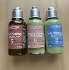 L'Occitane 旅行用シャンプーセット&ボディローション