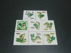 ツタージャ　８枚セット　ポケモン　デコキャラシール　第一パン