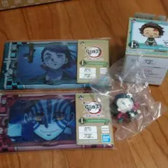 鬼滅の刃　一番くじ　F賞 ちょこのっこ　I賞クリアマルチケース