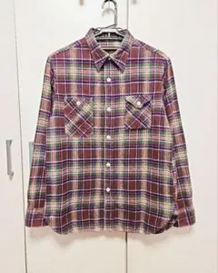 クッシュマン ビックヤンク ヴィンテージ レプリカ ネルシャツ チンスト