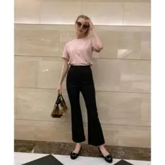 スリット カジュアルパンツ