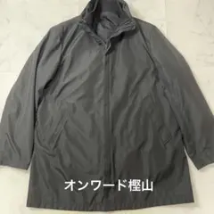 オンワード樫山 ナイロンジャケット フード付き メンズ L 防寒 アウター