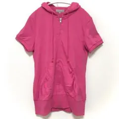 セオリア　THEORIA パーカー　ピンク　フード　しまむら