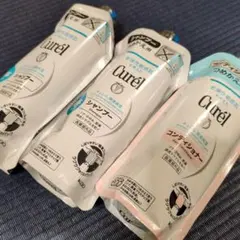 Curel キュレル シャンプー2本 コンディショナー つめかえ用 3点セット