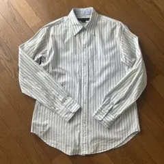 Ralph Lauren ラルフローレン ブルー ストライプ 長袖 シャツ