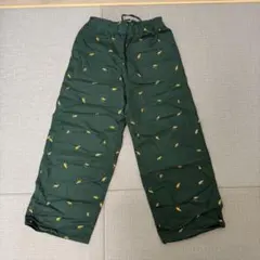 カジュアルパンツ ダークグリーン (チータープリント)