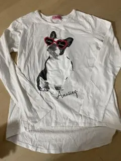 ロングTシャツ　150 フレンチブルドッグ