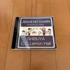SEKAI NO OWARI ライブDVD ピック付き