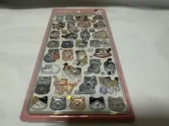 【正規品】ボンボンドロップシール　和柄　猫　三毛猫