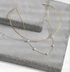 ⬛︎anemone チョーカー2点セット ステンレス