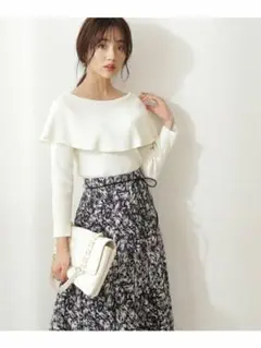 PROPORTION BODY DRESSING ケープリブニット