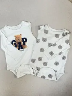 baby GAP ロンパース 2枚セット 6-12ヶ月