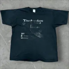 Technics tシャツ テクニックスtシャツ 企業tシャツ フェード