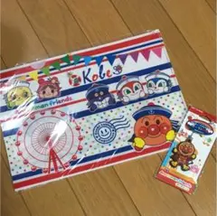 神戸アンパンマンミュージアム限定クリアファイル&キーチェーン