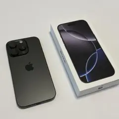 iPhone16Pro 128GB ブラックチタニウム