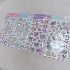 ポップデコパーティー　サンリオ　はぴだんぶい　シール　ボンボンドロップシール