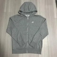 Nike グレー フルジッパーパーカーM