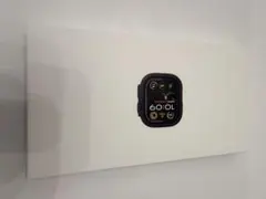 Apple Watch Ultra2 チタニウムケースとブラックオーシャンバンド