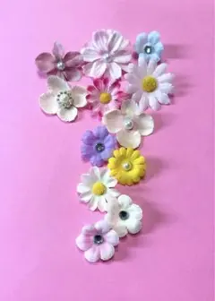 184 ラプンツェル　ファンタジースプリングス　ヘアピン　ヘアクリップ　髪飾り