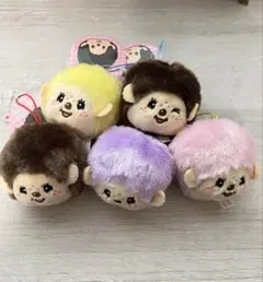 モンチッチ　ぬいぐるみ　フェイスマスコット　5点セット