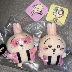 ちいかわ オタ活 うさぎ マスコット 2点セット