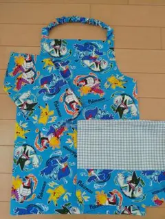 ハンドメイド エプロン 三角巾