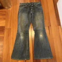 レディース ブーツカット デニム パンツ