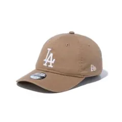 New Era LA Dodgers キャップ ベージュ