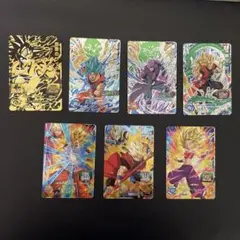 スーパードラゴンボールヒーローズカード8枚セット