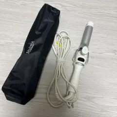 サロニア ヘアアイロン sl011cw ミニセラミックカール ホワイト 25mm