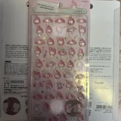 ボンボンドロップシールミニ　マイメロ
