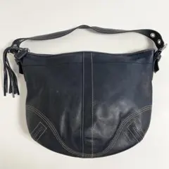 COACH コーチ ショルダーバッグ タッセル ホーボーバッグ 8A03のサムネイル