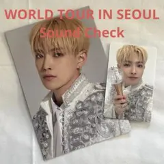 ATEEZ ホンジュン ソウルコン サウンドチェック