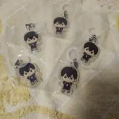 ハイキュー！！ふらっとめじるしアクセサリー影山飛雄　5個セット