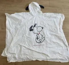 スヌーピー　レインポンチョ