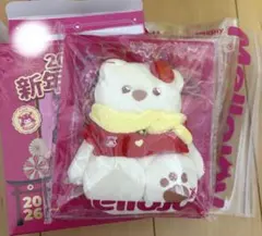 メロジョイ 新年チーム 赤ずきん熊 mellojoy スクイーズ