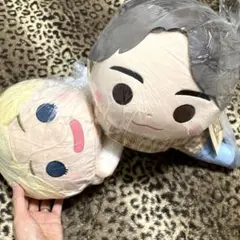 dynamite tinytan メガジャンボ 寝そべり ぬいぐるみ グク テテ