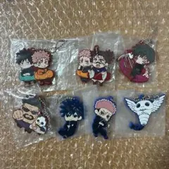 呪術廻戦 キャラばんちょうこう ラバーマスコット 死滅回遊　7個セット