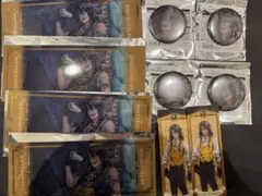 ツイステ ポップアップ AGF 缶バッジ クリアカード レオナ サバナクロー