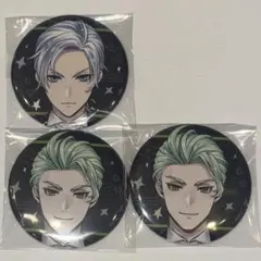ツイステッドワンダーランド 缶バッジ セベク 4点セット ブレジュ
