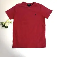 POLO RALPH LAUREN 赤 ポロシャツ 120 日本製