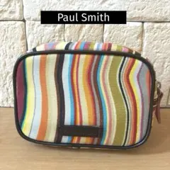 Paul Smith ミニポーチ スワール柄マルチカラーミニポーチ